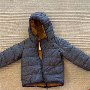North face fleece lined jacket